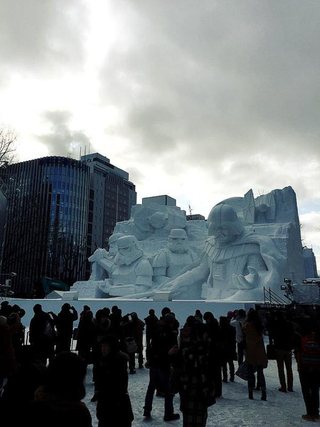Illustration for article titled Japan Turns Hoth into Mount Rushmore